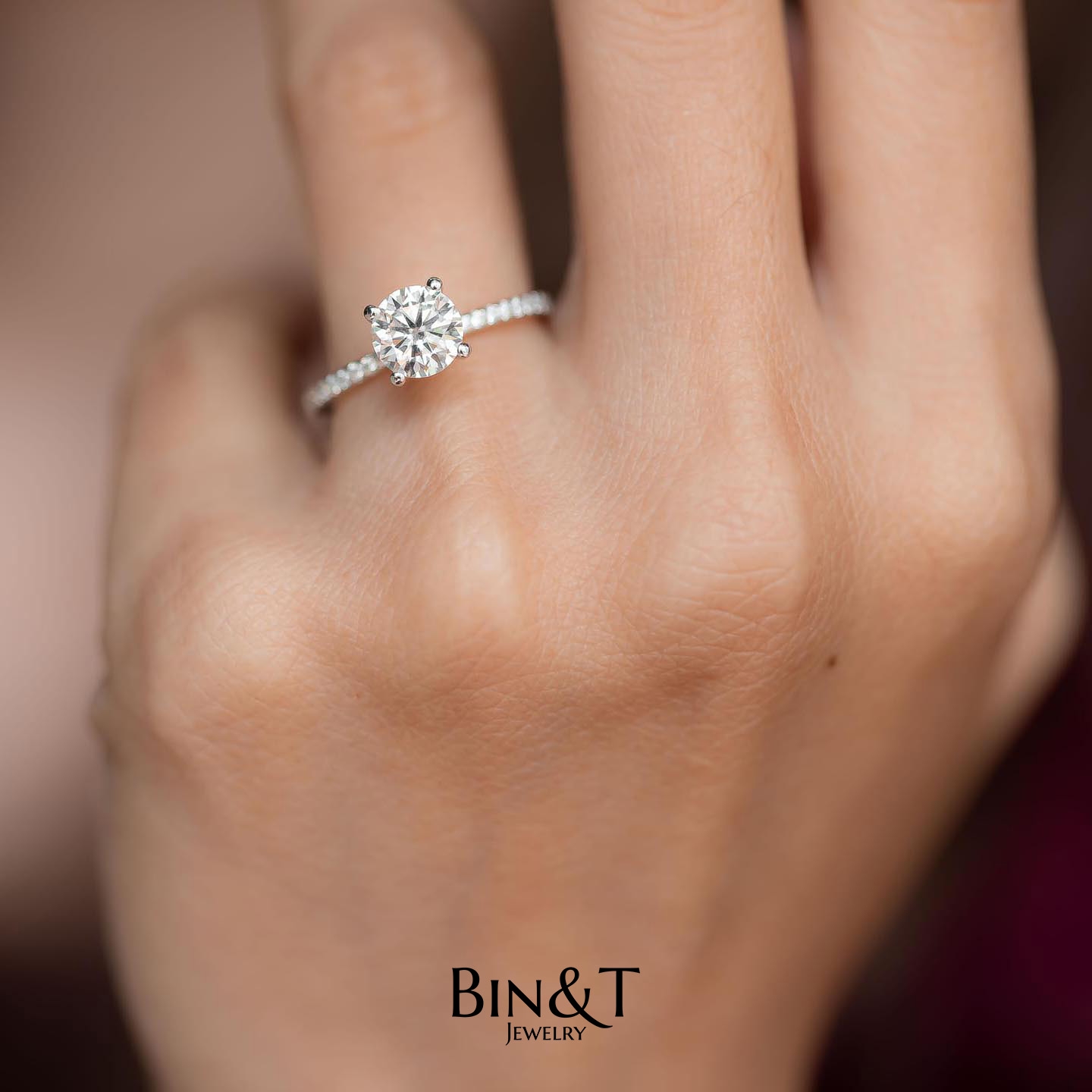 CROWN PAVE RING