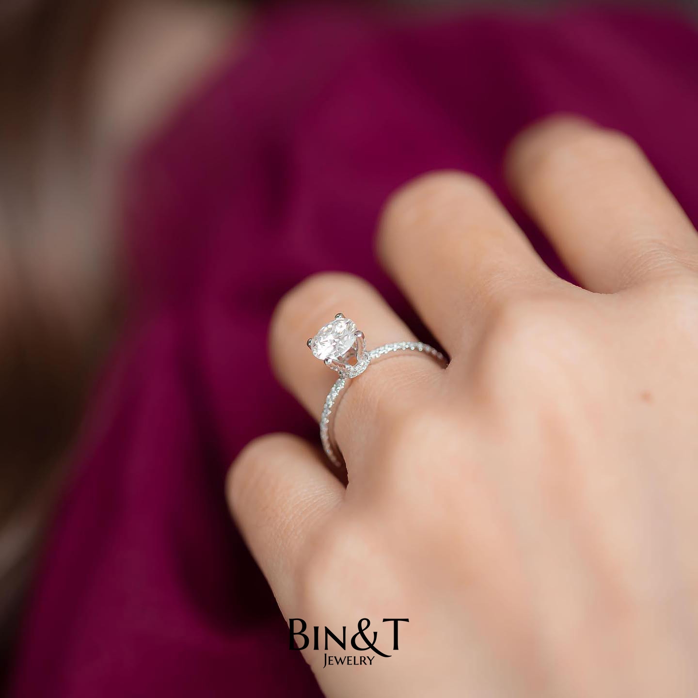 CROWN PAVE RING