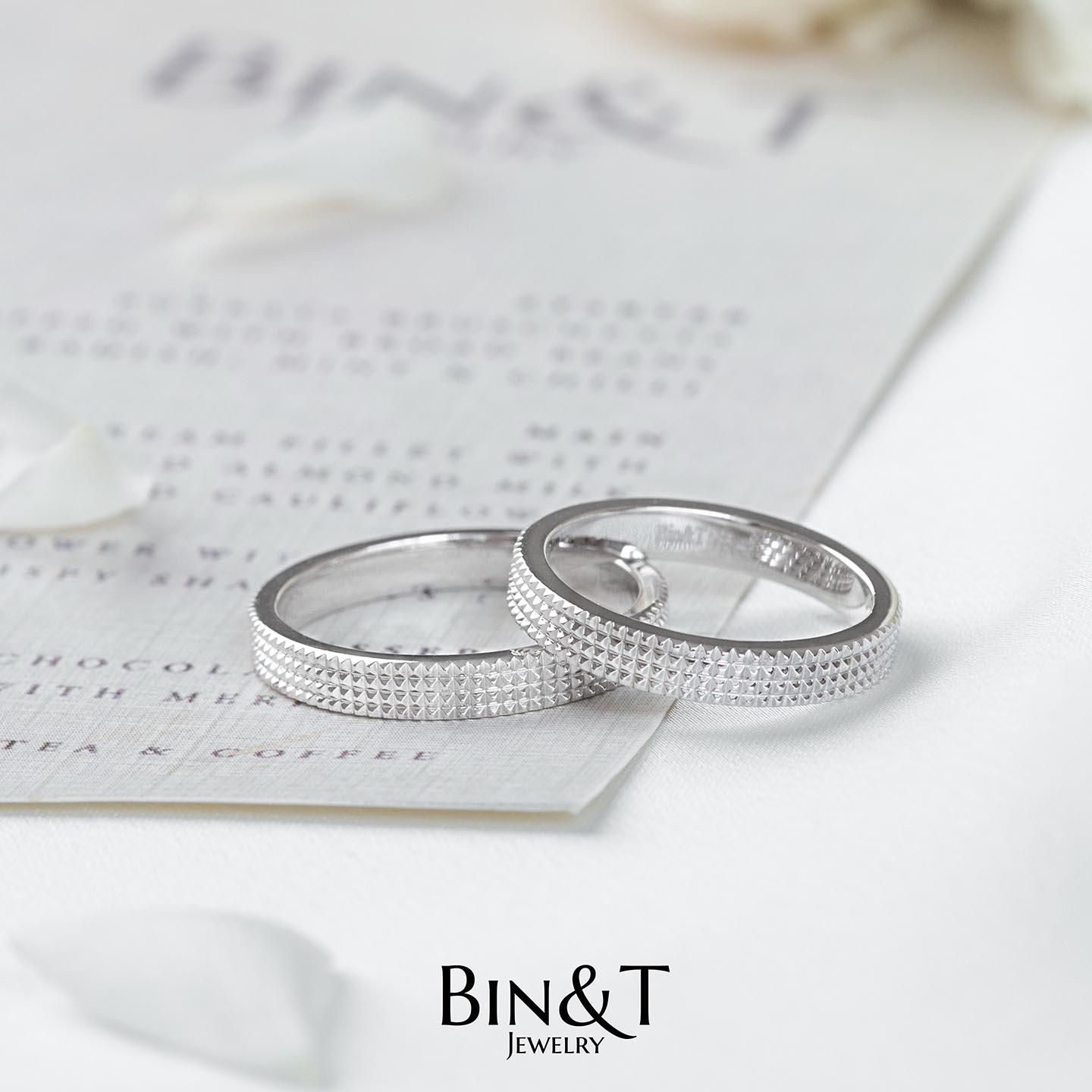 Milgrain Wedding Bands 