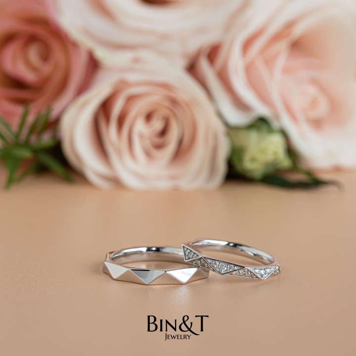 Triangle Wedding Bands