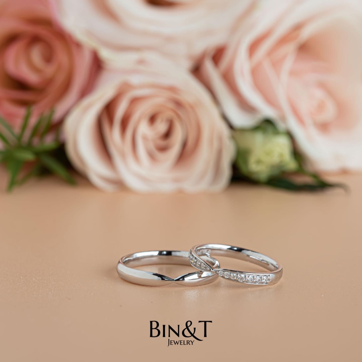 Ribbon Ver 1 Wedding Bands