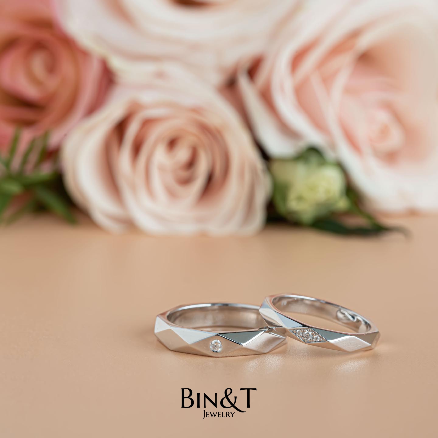 Rhombus Wedding Bands