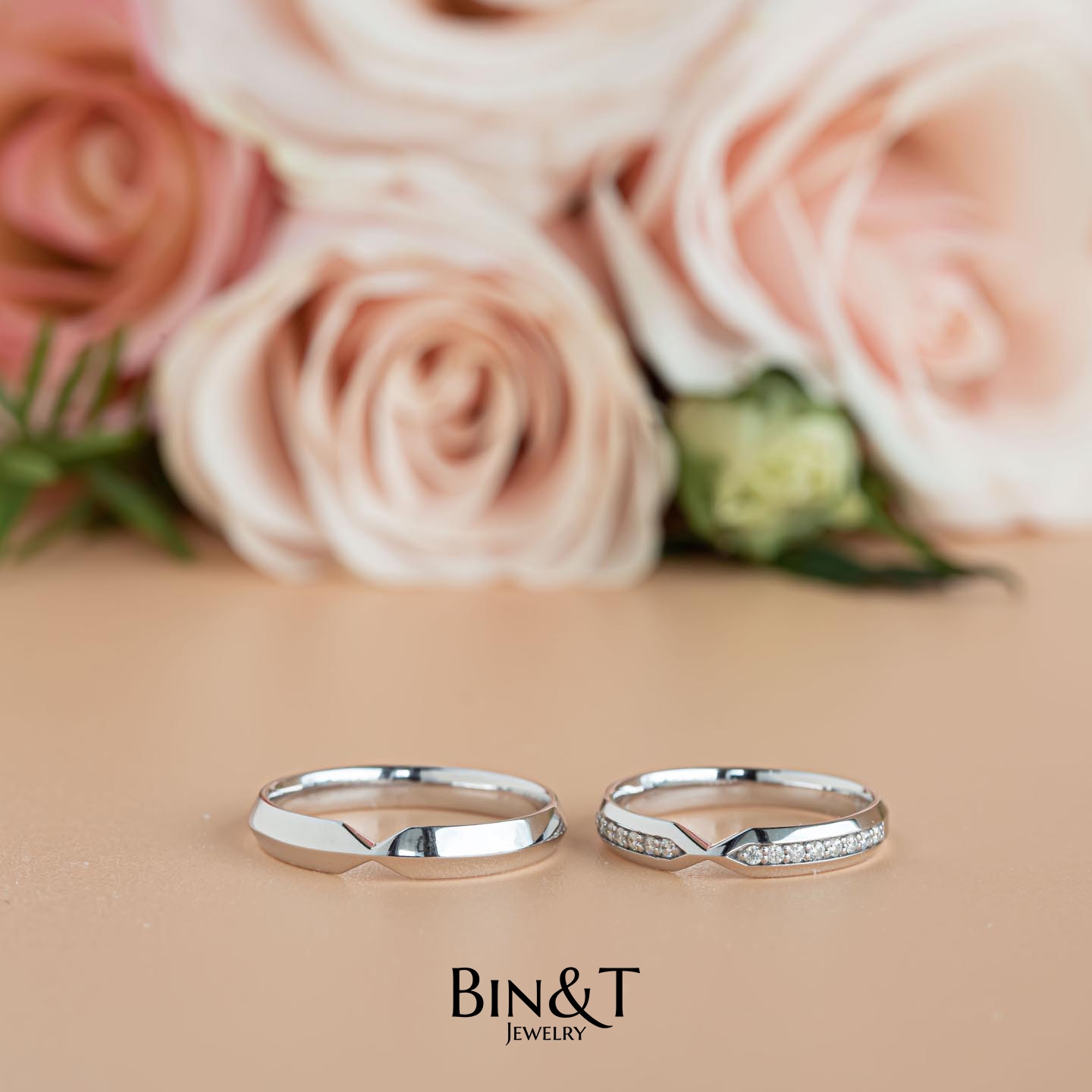 Ribbon Ver 2 Wedding Bands
