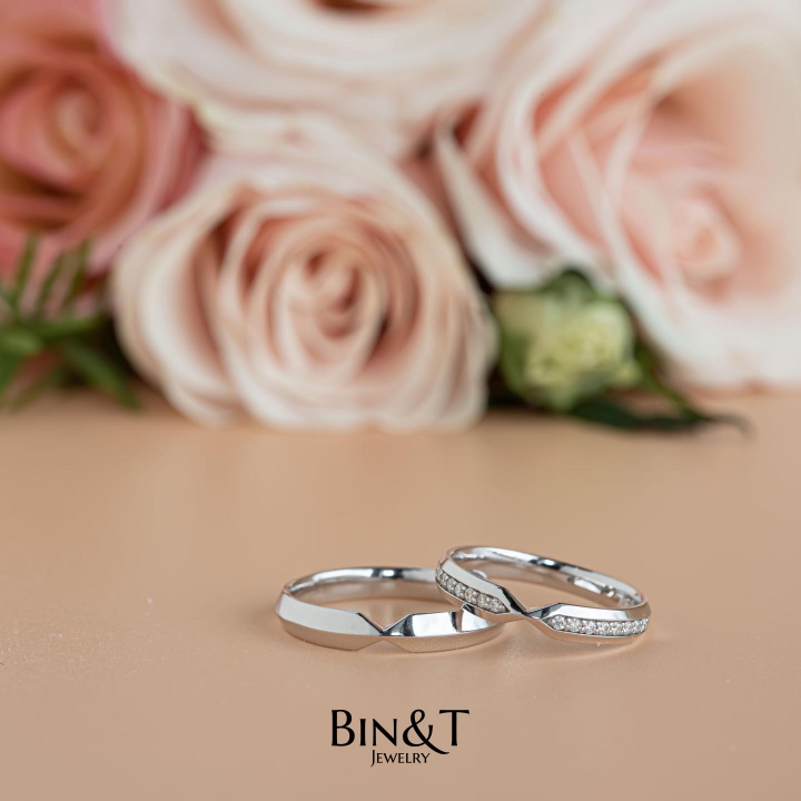 Ribbon Ver 2 Wedding Bands