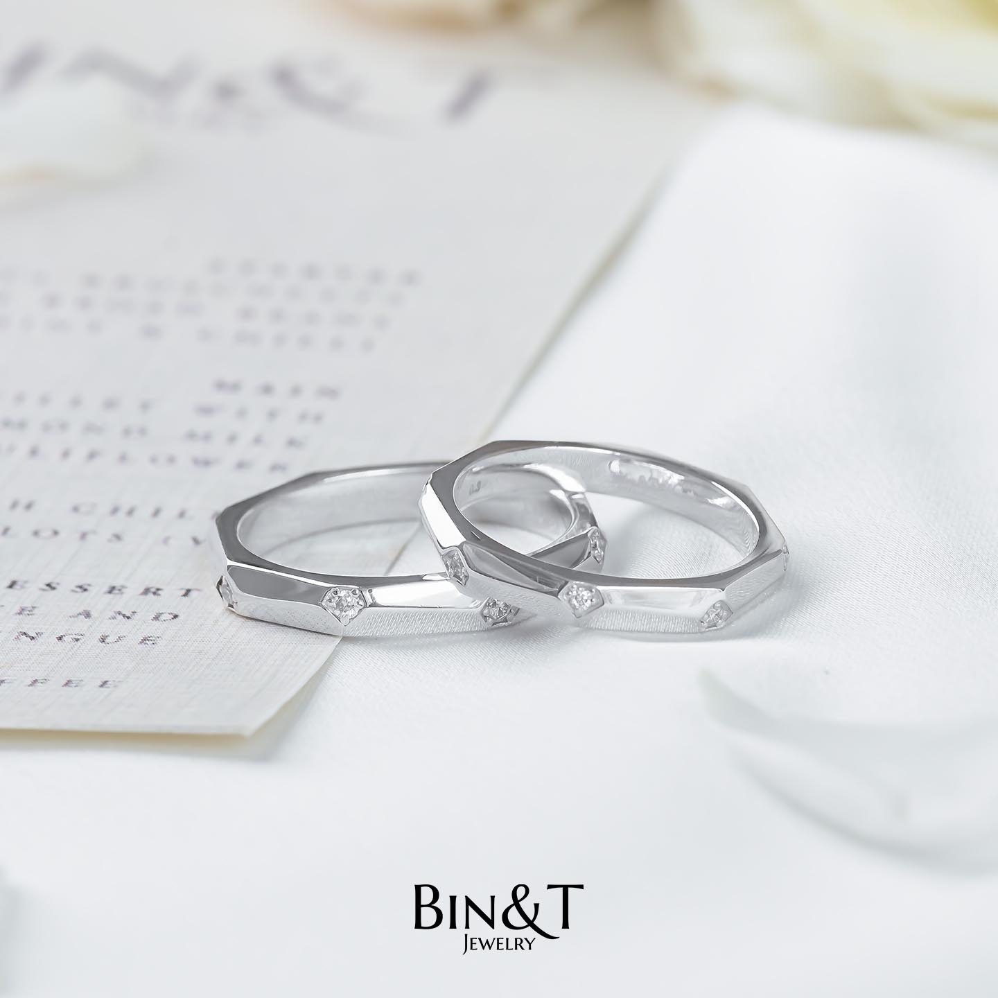 L.O.V.E Wedding Bands