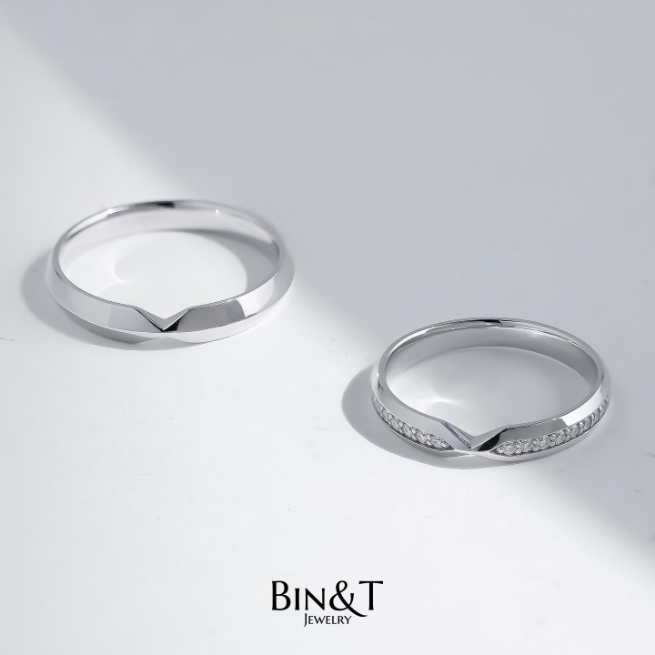 Ribbon Ver 2 Wedding Bands