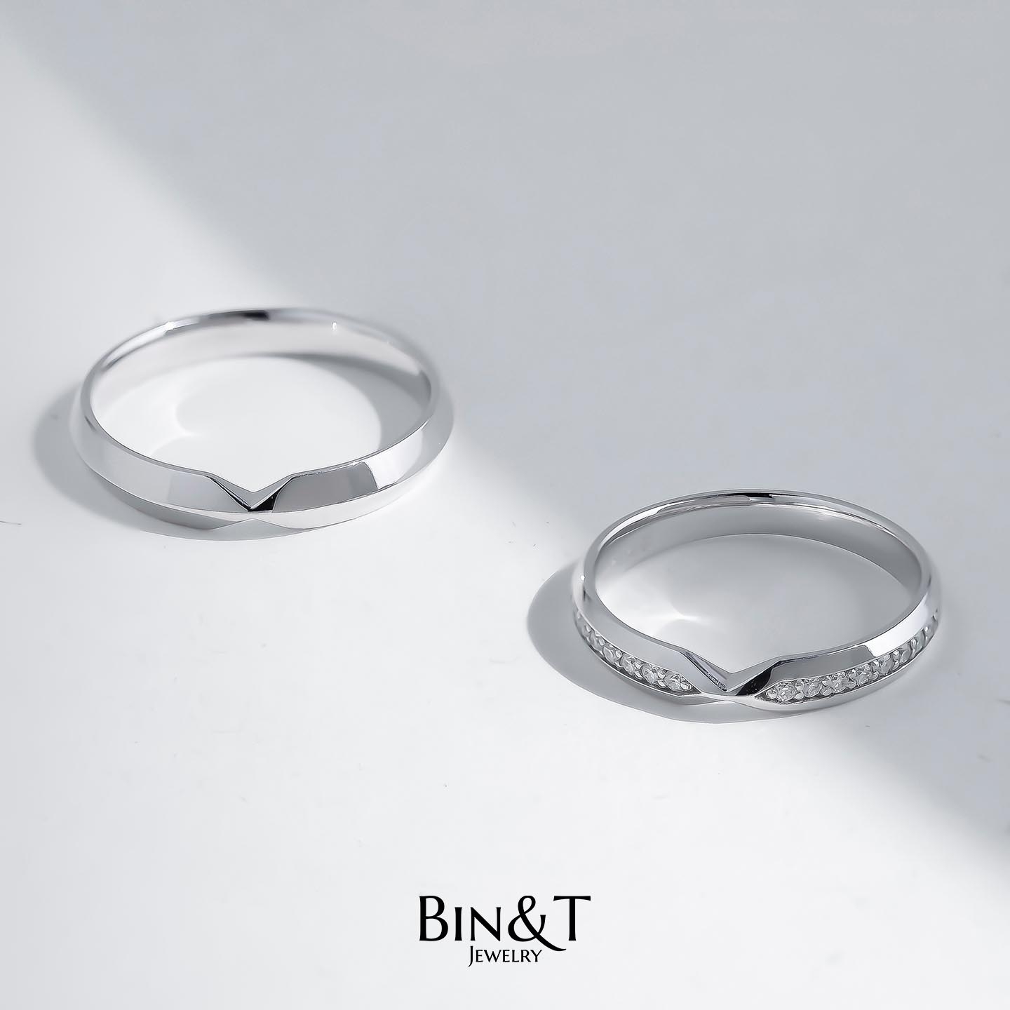 Ribbon Ver 2 Wedding Bands