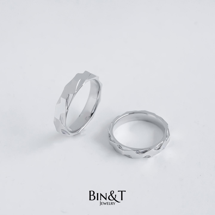 Ziczac Wedding Bands