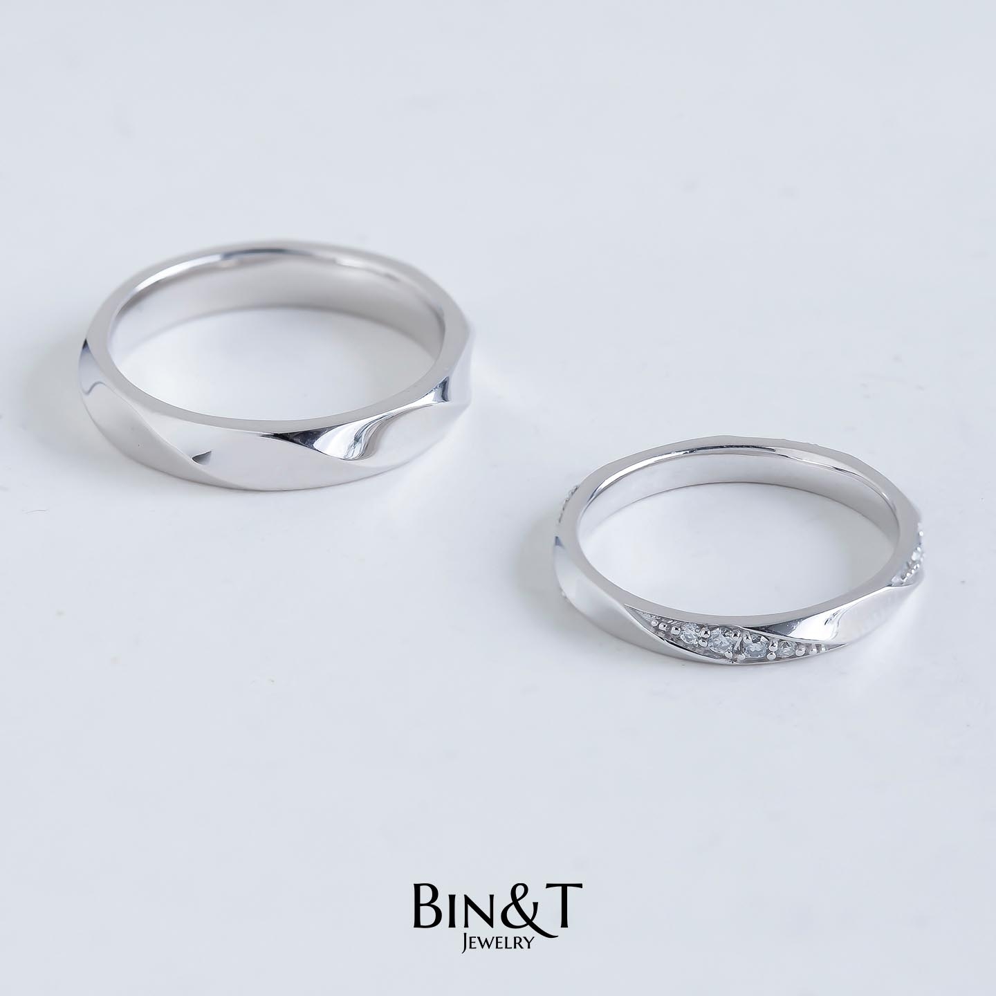 Twisted Wedding Bands