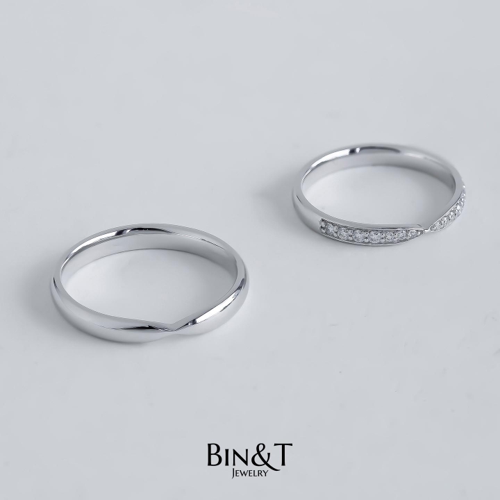 Ribbon Ver 1 Wedding Bands