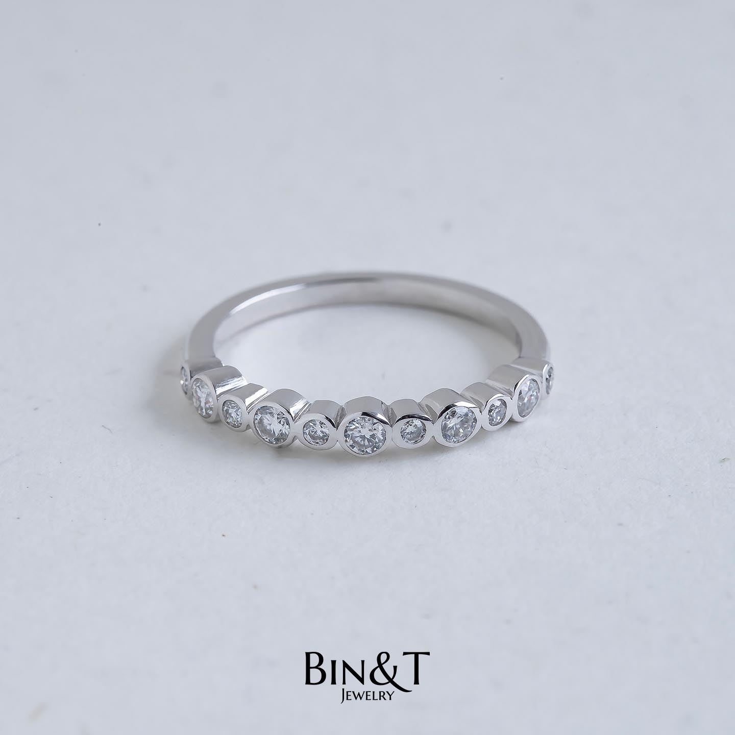 Half Round Eternity Ring ver 2